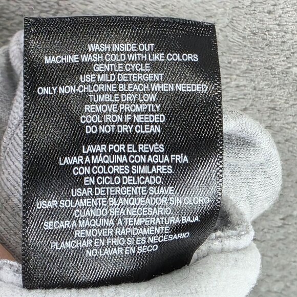 Womens 32 Degrees Cool Heather Gray Shorts Pull On Drawstring 4" Inseam Size L - Picture 5 of 11